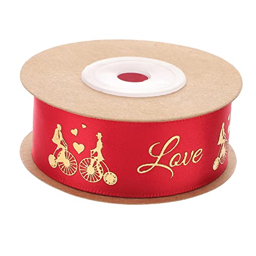 Gadpiparty Valentinstag DIY Geschenkband mit Herzmuster Dekoratives Hochzeitsband für Geschenkverpackungen Yards Rotes Satinband für Blumensträuße und Feiern für Valentinstag und Hochzeiten Gadpiparty Valentinstag DIY Geschenkband mit Herzmuster Dekoratives Hochzeitsband für Geschenkverpackungen Yards Rotes Satinband für Blumensträuße und Feiern für Valentinstag und Hochzeiten von Gadpiparty