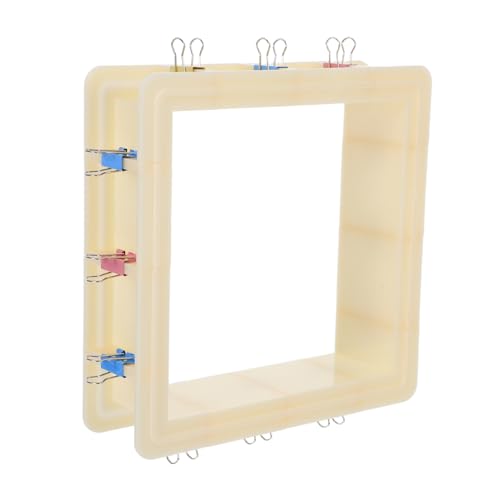 Gadpiparty Verstellbarer Silikon Formrahmen für Diy Gießformen Kunststoff Mold Housing für Harz Seife und Kerzen Auslaufsicher Vielseitig Einsetzbar Langlebig für Kreative Bastelprojekte von Gadpiparty