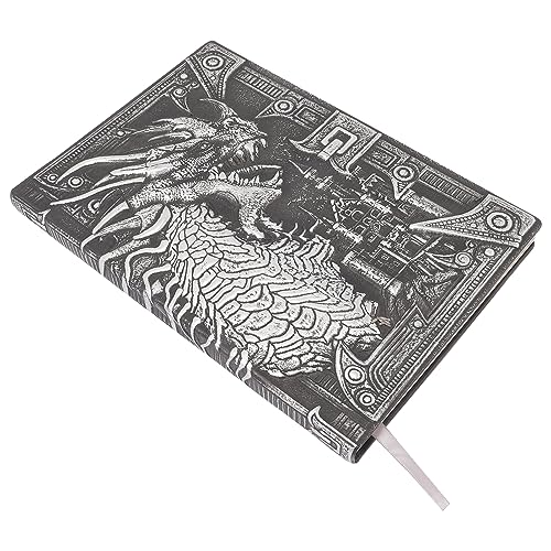 Gadpiparty Vintage Embossed Dragon Notebook Hochwertiges Notizbuch für Büro Schule Zuhause für Journal Notizen Inspiration Robuste Silberfarbenes Design Gadpiparty Vintage Embossed Dragon Notebook Hochwertiges Notizbuch für Büro Schule Zuhause für Journal Notizen Inspiration Robuste Silberfarbenes Design von Gadpiparty