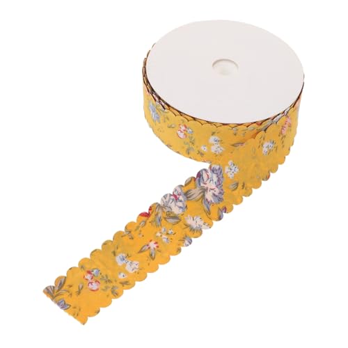 Gadpiparty Vintage Floral Besticktes Band Gewellter Rand Breit Lang Robustes Weiches Material Vielseitig für Diy Haarschmuck Kleidung Hüte und Frühlingsdekorationen Gadpiparty Vintage Floral Besticktes Band Gewellter Rand Breit Lang Robustes Weiches Material Vielseitig für Diy Haarschmuck Kleidung Hüte und Frühlingsdekorationen von Gadpiparty