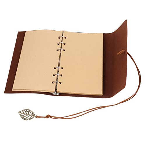Gadpiparty Vintage Notizbuch mit PU Leder Einband Reisetagebuch für Planung und Notizen für Büro Schule und Unterwegs mit Einzigartigem Design und Hochwertigem von Gadpiparty