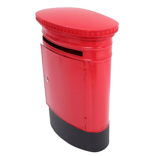 Gadpiparty Vintage Wandbriefkasten aus Retro Stil Dekorativer Post Organizer für Zuhause oder Büro Platzsparend und Einfach zu Montieren von Gadpiparty