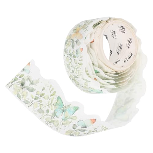 Gadpiparty Vintage Washi Tape mit Blumenmuster Handreißbares Scrapbook Klebeband für DIY Tagebuch Kreative Bastelprojekte Wiederverwendbares Dekoratives Klebeband für Geschenke und Gadpiparty Vintage Washi Tape mit Blumenmuster Handreißbares Scrapbook Klebeband für DIY Tagebuch Kreative Bastelprojekte Wiederverwendbares Dekoratives Klebeband für Geschenke und von Gadpiparty