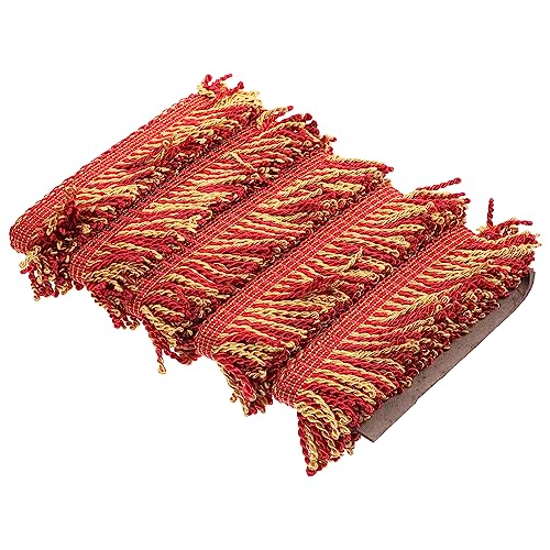 Gadpiparty Vorhang Fransenbesatz Dekorative Quaste für Vorhänge Sofas und DIY Dekoration Hochwertiges Nähzubehör für Projekte Gadpiparty Vorhang Fransenbesatz Dekorative Quaste für Vorhänge Sofas und DIY Dekoration Hochwertiges Nähzubehör für Projekte von Gadpiparty