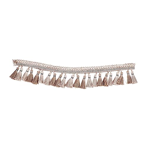 Gadpiparty Vorhang Spitzenfransen Band nähen Dekoration Quastenbesatz aus Seide farbig Rüsche Vorhanggewichte Fransen Stoffbesätze mit Quasten für Vorhänge Gardinenfransen Polyester Beige Gadpiparty Vorhang Spitzenfransen Band nähen Dekoration Quastenbesatz aus Seide farbig Rüsche Vorhanggewichte Fransen Stoffbesätze mit Quasten für Vorhänge Gardinenfransen Polyester Beige von Gadpiparty