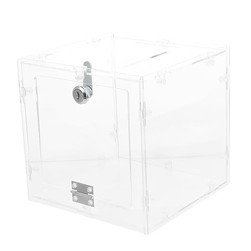 Gadpiparty Wahlurne Klarsichtbehälter Vorschlagssammlung Koffer Ticketschlüssel Kleiner Vorschlag Klarsichtkoffer Vitrine Für Sammlerstücke Transparentes Acryl von Gadpiparty