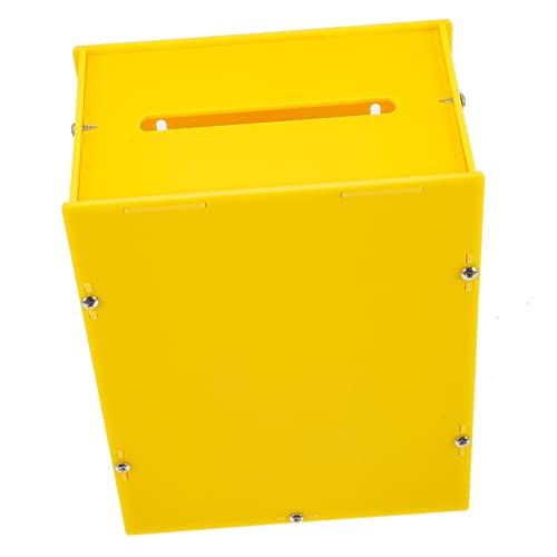 Gadpiparty Wahlurne mit Schloss Acryl Vorschlagsbox zur Sicheren Stimmzettelsammlung für Spenden Tipps und Vorschläge im Büro Veranstaltungen von Gadpiparty