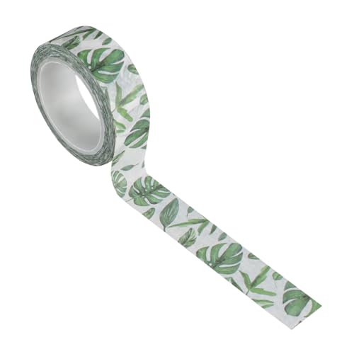 Gadpiparty Washi Tape Pflanzenmotiv Klebeband Tropische Dekoratives Scrapbooking Tape für Planer Notizbücher Geschenkverpackung DIY Bastelband Gadpiparty Washi Tape Pflanzenmotiv Klebeband Tropische Dekoratives Scrapbooking Tape für Planer Notizbücher Geschenkverpackung DIY Bastelband von Gadpiparty