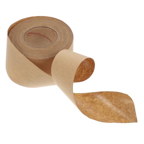 Gadpiparty Wasseraktiviertes Papier-packband Reißfestes Selbstklebendes Kraftpapier Klebeband Beschreibbar Umweltfreundlich Recycelbar für Verpackung und DIY Geschenkverpackung Gadpiparty Wasseraktiviertes Papier-packband Reißfestes Selbstklebendes Kraftpapier Klebeband Beschreibbar Umweltfreundlich Recycelbar für Verpackung und DIY Geschenkverpackung von Gadpiparty