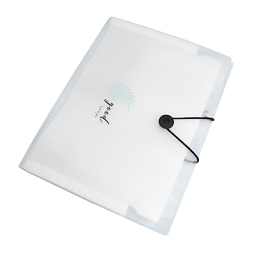 Gadpiparty Wasserdichte Plastiktasche für Dokumente Großer Aktenordner mit Fächern für Schule und Büro Wiederverwendbar Leicht und Reißfest für Prüfungsunterlagen und Büromaterialien Gadpiparty Wasserdichte Plastiktasche für Dokumente Großer Aktenordner mit Fächern für Schule und Büro Wiederverwendbar Leicht und Reißfest für Prüfungsunterlagen und Büromaterialien von Gadpiparty