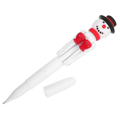 Gadpiparty Weihnachtlicher Box Kugelschreiber Schneemann mit Punching Arm Blaue Mine Einzigartiger Büro und Stift für Präzises Schreiben und Festliche Dekoration Gadpiparty Weihnachtlicher Box Kugelschreiber Schneemann mit Punching Arm Blaue Mine Einzigartiger Büro und Stift für Präzises Schreiben und Festliche Dekoration von Gadpiparty