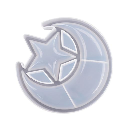 Gadpiparty Widerstandsfähige Crescent Gießform aus Hitze und Kältebeständig Antihaftbeschichtet Diy Epoxidharz Mond und Stern Tablett für Kreative Schmuck und Aufbewahrungsprojekte Gadpiparty Widerstandsfähige Crescent Gießform aus Hitze und Kältebeständig Antihaftbeschichtet Diy Epoxidharz Mond und Stern Tablett für Kreative Schmuck und Aufbewahrungsprojekte von Gadpiparty