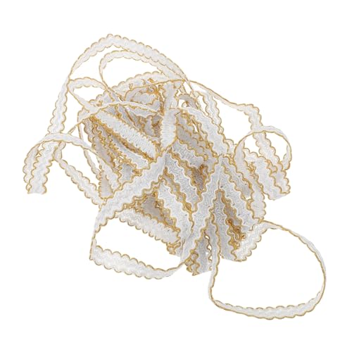 Gadpiparty Zierleiste Kleidung Flechten Hochzeit Handwerk Patch Streifen Kind Blumen- Für Paillettenfransen Trimmen Schnürsenkel Zubehör Verzierungen Nähen Beige Polyestergarn Gadpiparty Zierleiste Kleidung Flechten Hochzeit Handwerk Patch Streifen Kind Blumen- Für Paillettenfransen Trimmen Schnürsenkel Zubehör Verzierungen Nähen Beige Polyestergarn von Gadpiparty