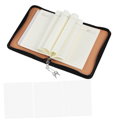Gadpiparty Zipper Dokumententasche Ring Binder Persönlicher Planer mit Losen Blättern Fotokartenhüllen Sicherer Reißverschluss Leicht und Vielseitig für Büro und Schule Weiß Gadpiparty Zipper Dokumententasche Ring Binder Persönlicher Planer mit Losen Blättern Fotokartenhüllen Sicherer Reißverschluss Leicht und Vielseitig für Büro und Schule Weiß von Gadpiparty