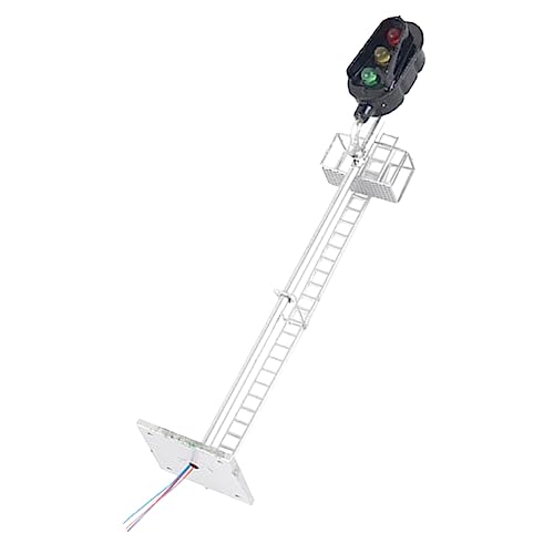 Gadpiparty Zugmodellzubehör Tisch Miniatur-Signalornamente Signalverzierung kleine Signaldekoration künstliches gefälschtes Signal ABS Plus Edelstahl Gadpiparty Zugmodellzubehör Tisch Miniatur-Signalornamente Signalverzierung kleine Signaldekoration künstliches gefälschtes Signal ABS Plus Edelstahl von Gadpiparty