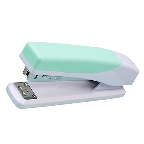Gadpiparty Zwei-farben-hefter Hefter Heftig Bürowefter Desktop-hefter Heimbüro Hefter Für Schreibtisch Heavy Duty Hefter Schwere Ausführung Arbeitssparender Hefter Tischhefter Grün Gummi von Gadpiparty