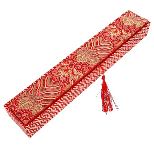 Gadpiparty dekorative Quastenfächer Party klein Seide Halter Aufbewahrungsbehälter Lüfter Handfächer-Geschenkpapier Hand-Fan-Organizer Chinesischer Fan-Organisator Stoff rot Gadpiparty dekorative Quastenfächer Party klein Seide Halter Aufbewahrungsbehälter Lüfter Handfächer-Geschenkpapier Hand-Fan-Organizer Chinesischer Fan-Organisator Stoff rot von Gadpiparty