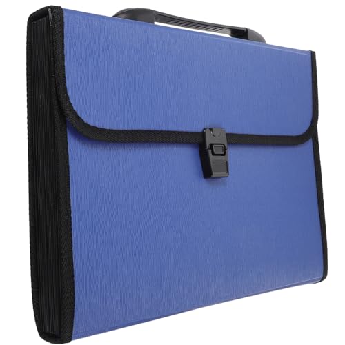 Gadpiparty tragbarer Ordner Dateiordner-Organizer Akkordeon Ordner Dateiorganisator aufbewahrungstasche A4 Kunstmappe Business Organizer-Dateiordner Aktenordner für Dokumente Zufällige Farbe von Gadpiparty