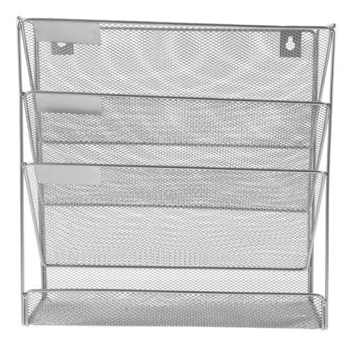 Gadpiparty wandmontierter Aktenständer dokumentieren Gestell Briefhalter das Büro Schreibwaren Büro-Aktenregal Buchanzeigestand Wanddateiorganisator Aktenhalter Eisen Silver Gadpiparty wandmontierter Aktenständer dokumentieren Gestell Briefhalter das Büro Schreibwaren Büro-Aktenregal Buchanzeigestand Wanddateiorganisator Aktenhalter Eisen Silver von Gadpiparty