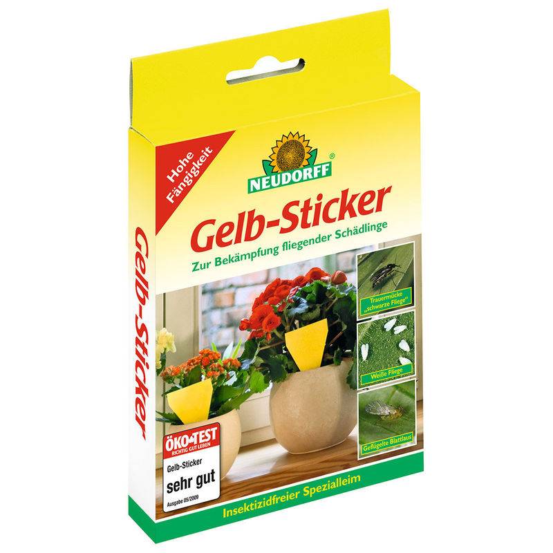 Gelb-Sticker, 10 Stück von Gärtner Pötschke