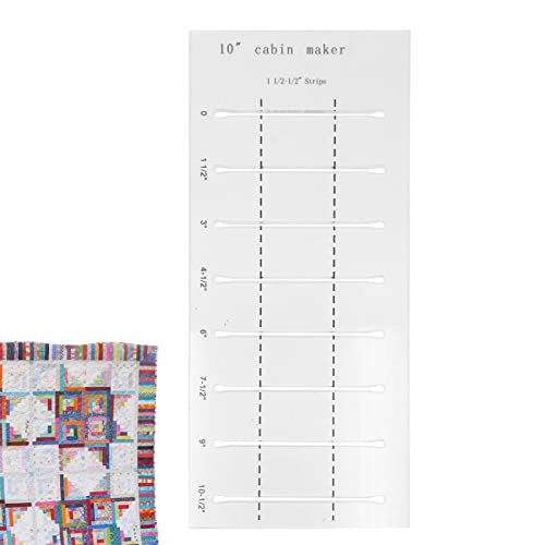 Gaimety Steppdecke für Kabine | Transparentes Quiltlineal für Quilting, Quilting, Handnähen, Modell Blockhütte, Home Couture Art Gaimety Steppdecke für Kabine | Transparentes Quiltlineal für Quilting, Quilting, Handnähen, Modell Blockhütte, Home Couture Art von Gaimety