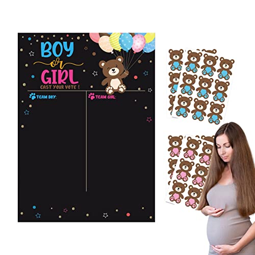 Gender-Enthüllungsspiele für Gäste – Abstimmungsspiel zur Vorhersage des Geschlechts des Babys, Aktivitäten für Partyzubehör, Gender-Enthüllung, Babyparty-Spiele für Partydekorationen Gaimety Gender-Enthüllungsspiele für Gäste – Abstimmungsspiel zur Vorhersage des Geschlechts des Babys, Aktivitäten für Partyzubehör, Gender-Enthüllung, Babyparty-Spiele für Partydekorationen Gaimety von Gaimety