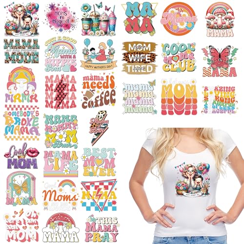 Funny Mom UV DTF Bügelbilder: 30 Stück Mama-Themed Bügelbilder, Mama DTF Transfer bereit zum Drücken, Muttertagsgeschenke, DIY Handwerk Transfers für T-Shirts, Taschen, Bekleidung Funny Mom UV DTF Bügelbilder: 30 Stück Mama-Themed Bügelbilder, Mama DTF Transfer bereit zum Drücken, Muttertagsgeschenke, DIY Handwerk Transfers für T-Shirts, Taschen, Bekleidung von GalaVee