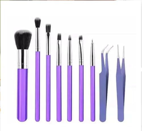 Galenecx 9 Stück Fondant Kuchen Bürsten Set, Kuchen Malerei Pinsel, Zuckerkleber Backpinsel, Multifunktional Backpinsel, Malerei Bürsten Set, für DIY Dekorieren Von Kuchen&keksen Und Dessert von Galenecx