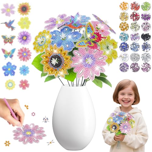 Galerie SV Blumen Basteln Mädchen 8 6 7 9 10 Jahre, Geschenke für Mädchen 8-9-11-12 Jahren, Bastelset Kinder Blumenstrauß Kreativ Geburtstagsgeschenk Diamond Painting Kinder DIY Basteln Zubehör Deko Galerie SV Blumen Basteln Mädchen 8 6 7 9 10 Jahre, Geschenke für Mädchen 8-9-11-12 Jahren, Bastelset Kinder Blumenstrauß Kreativ Geburtstagsgeschenk Diamond Painting Kinder DIY Basteln Zubehör Deko von Galerie SV