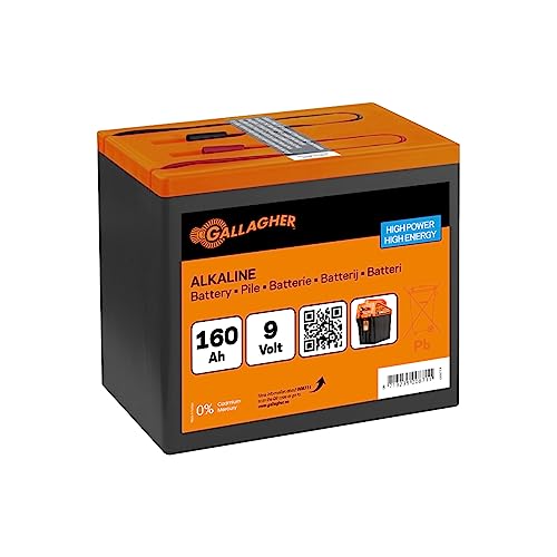 Gallagher Alkaline Powerpack Weidezaunbatterie 9V/160 Ah Gallagher Alkaline Powerpack Weidezaunbatterie 9V/160 Ah von Gallagher