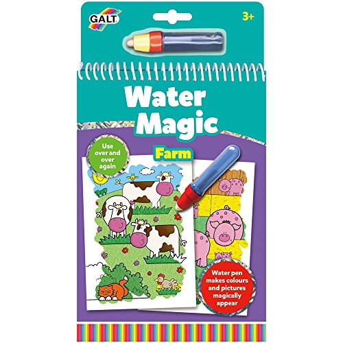 Galt Toys, Water Magic - Farm, Colouring Books for Children, Ages 3 Years Plus von Galt
