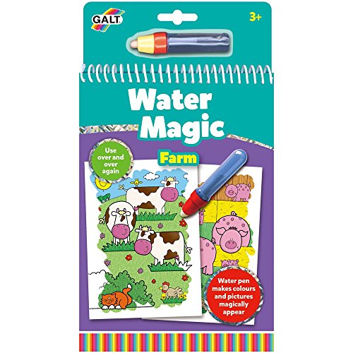 Galt Toys, Water Magic - Farm, Colouring Books for Children, Ages 3 Years Plus von Galt