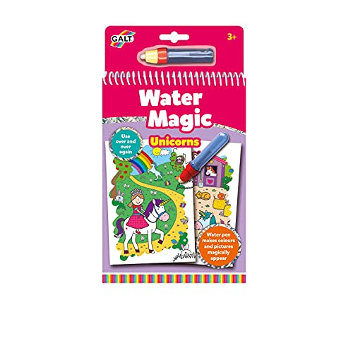 Galt Toys, Water Magic - Unicorns, Colouring Books for Children, Ages 3 Years Plus von Galt