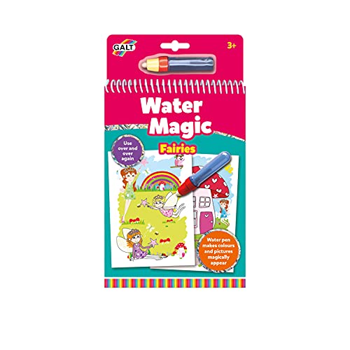 Galt Toys Water Magic Fairies - Wiederverwendbares Malbuch für Kinder - Ab 3 Jahren von Galt
