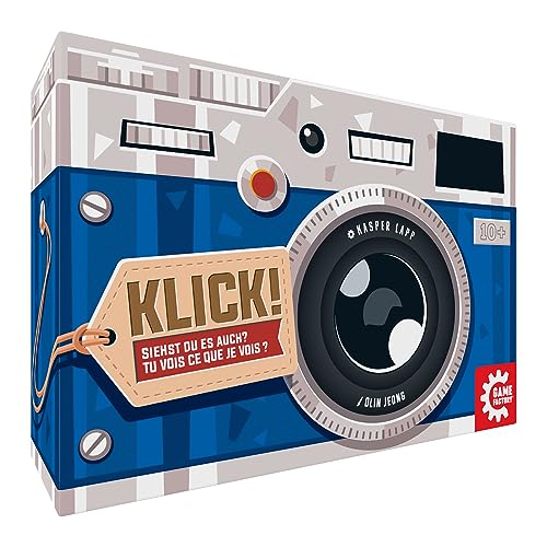 Game Factory 646099 klick, Siehst du es auch?, lustiges Partyspiel für 3-5 Spieler, Bild-Assoziationsspiel ab 10 Jahren, Gesellschaftsspiel für Erwachsene und Kinder Game Factory 646099 klick, Siehst du es auch?, lustiges Partyspiel für 3-5 Spieler, Bild-Assoziationsspiel ab 10 Jahren, Gesellschaftsspiel für Erwachsene und Kinder von Game Factory