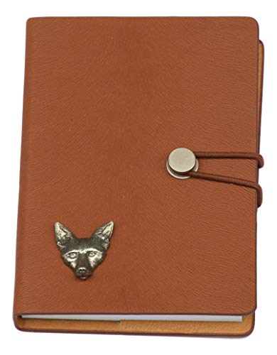 Fox Face Notizbuch A6 Taschenformat Notizblock Jagdgeschenk von Gamekeepers Cottage gifts