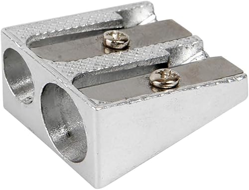 4 Stück Metall-Bleistiftspitzer mit Doppelloch, für Standard und Jumbo-Bleistifte, Schule und Büro 4 Stück Metall-Bleistiftspitzer mit Doppelloch, für Standard und Jumbo-Bleistifte, Schule und Büro von Gammaeon