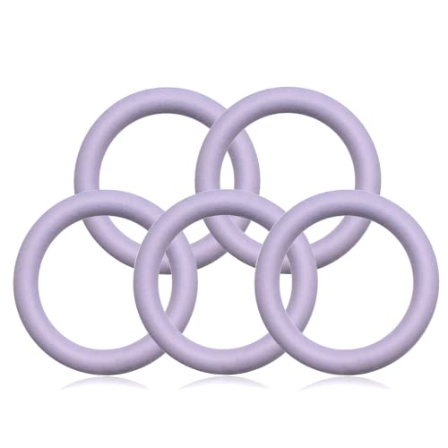 Ganzoo O-Ring Metall für Hunde-Leine, 20mm Innen-Durchmesser, 5 Stück, Zinkring mit Silikon-Beschichtung, nicht rostend, Rund-Ringe für Paracord 550 Halsband, Handtasche, Metallring, Farbe Pastelllila Ganzoo O-Ring Metall für Hunde-Leine, 20mm Innen-Durchmesser, 5 Stück, Zinkring mit Silikon-Beschichtung, nicht rostend, Rund-Ringe für Paracord 550 Halsband, Handtasche, Metallring, Farbe Pastelllila von Ganzoo