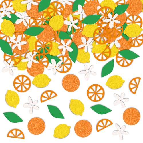 GAODERCHA Obst Themed Sommer Party Konfetti Gold Glitter Limonade Party Tisch streut Zitrone Orange Party Zubehör für Baby Dusche Themed Biene Geburtstag Tischdekoration GAODERCHA Obst Themed Sommer Party Konfetti Gold Glitter Limonade Party Tisch streut Zitrone Orange Party Zubehör für Baby Dusche Themed Biene Geburtstag Tischdekoration von Gaodercha