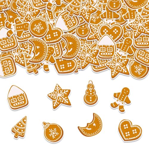 Gaodercha 100 Stück Weihnachtspapier Konfetti Gingerbread Mann Papier Konfetti Braun Weihnachtsfest Party Tisch Dekoration für Weihnachtsparty Festliche Feier Feiertage Veranstaltungen Gaodercha 100 Stück Weihnachtspapier Konfetti Gingerbread Mann Papier Konfetti Braun Weihnachtsfest Party Tisch Dekoration für Weihnachtsparty Festliche Feier Feiertage Veranstaltungen von Gaodercha