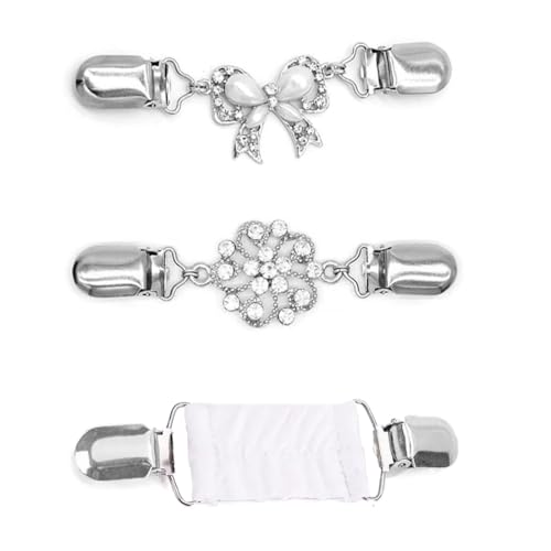 Gaodercha 3 PCS Cinch Taille Cincher Clip Fit Shirt Clips Fit Cardigan Clip Silber Vintage Pullover Kleid Clips Elegante Pullover Clip Set Perfekte Kleidung Zubehör für Pullover, Schals und Kleider Gaodercha 3 PCS Cinch Taille Cincher Clip Fit Shirt Clips Fit Cardigan Clip Silber Vintage Pullover Kleid Clips Elegante Pullover Clip Set Perfekte Kleidung Zubehör für Pullover, Schals und Kleider von Gaodercha