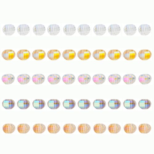 Gaodercha 50pcs 5 Farben 8mm Glasperlen für das Gewinde Runde bunte Dekorative Polierte Perlen Transparente Facettierte Glasperlen Facettierte Glasperlen für DIY Armband Halskette Schmuck Herstellung Gaodercha 50pcs 5 Farben 8mm Glasperlen für das Gewinde Runde bunte Dekorative Polierte Perlen Transparente Facettierte Glasperlen Facettierte Glasperlen für DIY Armband Halskette Schmuck Herstellung von Gaodercha