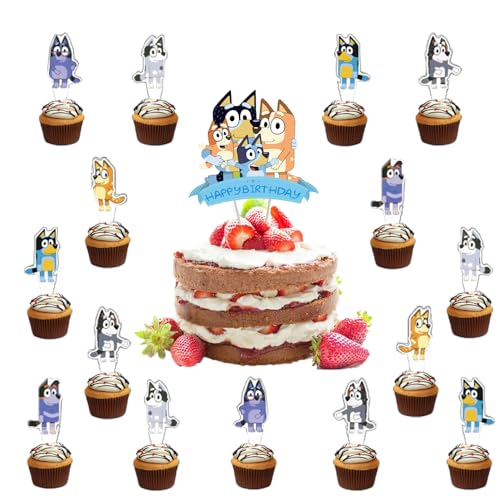 25 Pcs Geburtstagsdeko Torte Muffin Deko, Kuchen Dekoration Supplies für Kinder,Kuchen Deko Set,Cake Topper,für Cake Topper Geburtstag Partydekorationen 25 Pcs Geburtstagsdeko Torte Muffin Deko, Kuchen Dekoration Supplies für Kinder,Kuchen Deko Set,Cake Topper,für Cake Topper Geburtstag Partydekorationen von GaoerdeKing