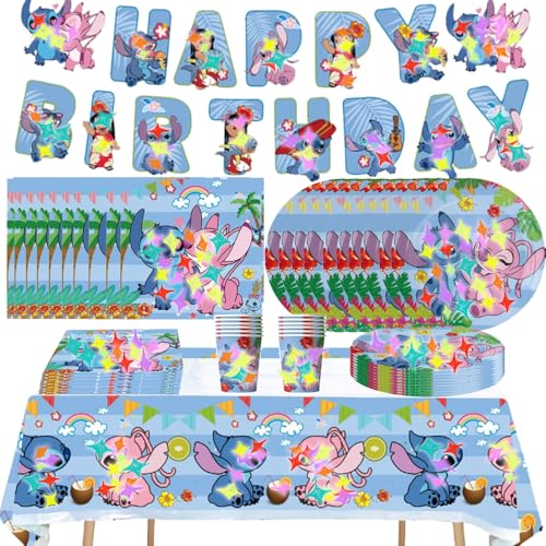 42 Pieces Dekoration für Den Geburtstag Teiliges,Partygeschirr für Kindergeburtstage,Partydekoration Enthält20 Teller, 10 Partybechern, 10 Servietten,1 Wimpel1,1 Tischdecke. 42 Pieces Dekoration für Den Geburtstag Teiliges,Partygeschirr für Kindergeburtstage,Partydekoration Enthält20 Teller, 10 Partybechern, 10 Servietten,1 Wimpel1,1 Tischdecke. von GaoerdeKing