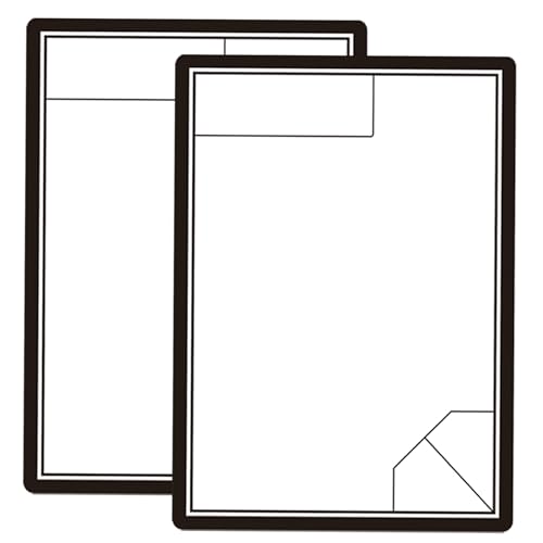 55 wiederverwendbare trocken abwischbare Karten – 6,3 x 8,8 cm Karten für Karteikarten 55 wiederverwendbare trocken abwischbare Karten – 6,3 x 8,8 cm Karten für Karteikarten von Gaofly
