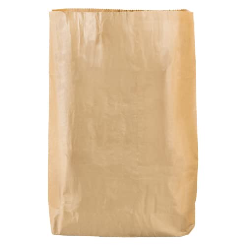 100 Stück - Abfalleimer Zimmer 15 l 70 G/M2 26+20 x 46 Cm Natural Kraft von García de Pou