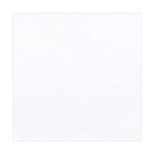 200 Stück - Tischdecken, gefaltet, Größe M 'Like Linen' 70 g/m2, 120 x 120 cm, Weiß, Spitze von Garcia de Pou