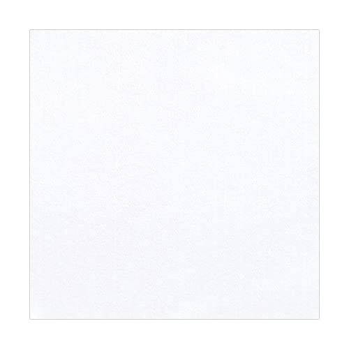 200 Stück - Tischdecken, gefaltet, Größe M 'Like Linen' 70 g/m2, 120 x 120 cm, Weiß, Spitze von García de Pou