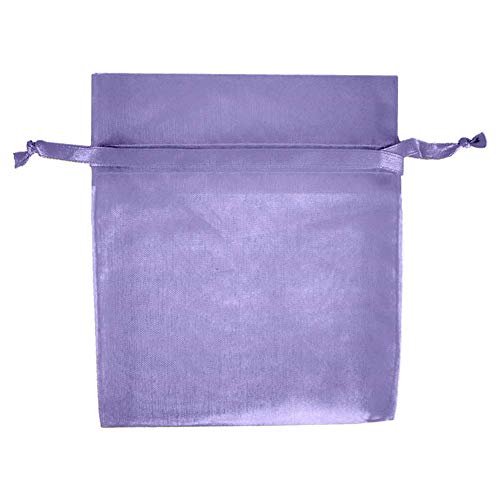 48 U. Organdy Beutel mit Verschluss, 15 x 24 cm, Lavendel, Mikrofaser 48 U. Organdy Beutel mit Verschluss, 15 x 24 cm, Lavendel, Mikrofaser von García de Pou