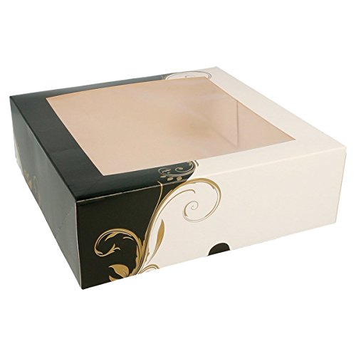 Box Square Canal mit Sichtfenster – 50 Stück. 23 x 23 x 7,5 cm. Box Square Canal mit Sichtfenster – 50 Stück. 23 x 23 x 7,5 cm. von García de Pou